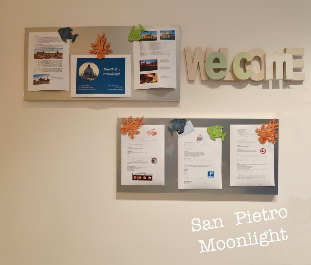 רומא San Pietro Moonlight Luxury Apartment מראה חיצוני תמונה